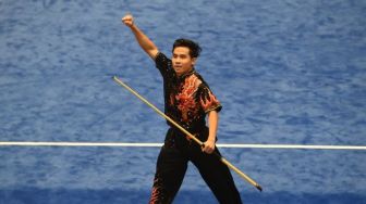 Atlet Wushu Indonesia Tambah Satu Emas di Sea Games Vietnam