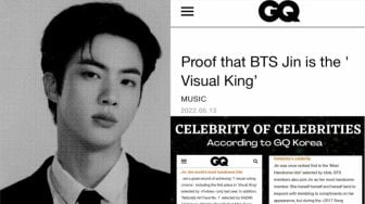 Selamat! Jin BTS Dianugerahi Gelar"Celebrity of Celebrities" Oleh GQ Korea