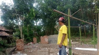 Bencana Tanah Bergerak di Lebak, Rumah Warga Rata dengan Tanah, Ada Atap dan Temboknya Terbelah