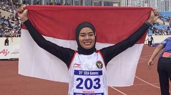 Sempat Dihimpit 2 Negara, Pelari Agustina Mardika Akhirnya Raih Perak SEA Games