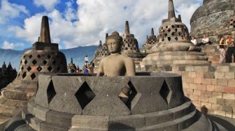 Rangkaian Acara Waisak 2022 di Candi Borobudur hingga Penyesuaian Jalur Wisatawan