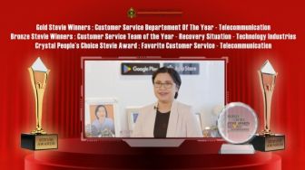 Fokus Optimalisasi Customer Service Digital, IndiHome Raih 3 Penghargaan The Stevie Award 2022