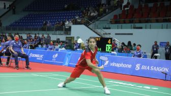Hasil Indonesia Masters 2022: Hajar Wakil Thailand, Gregoria Mariska ke Babak Kedua