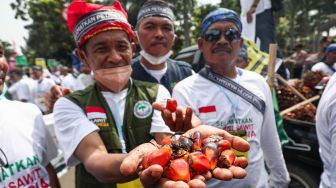 Harga Sawit Terjun Bebas, Riau Minta Presiden Jokowi Cabut Larangan Ekspor CPO