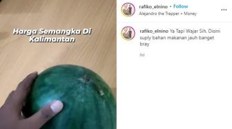Bikin Melongo, Harga Semangka di Kalimantan Ini Rp.70 Ribu Perbuah, Netizen: Apakabar di Papua
