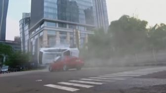 Viral Video Toyota Fortuner di Sinetron Ikatan Cinta Muter-muter Usai Kecelakaan, Ternyata Begini Behind The Scene-nya