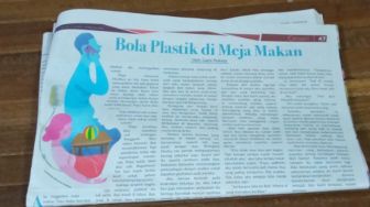 Bola Plastik di  Meja Makan: Setiap Masalah Harus Diselesaikan Secara Baik-Baik