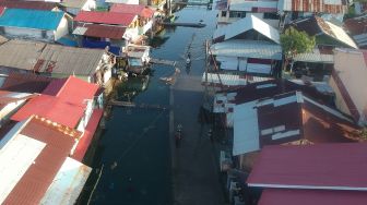 Banjir Rob Rendam Kota Padang Selama Tiga Hari