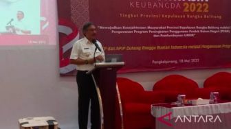 PJ Gubernur Bangka Belitung Ridwan Djamaluddin Wajibkan Makanan Rapat, Berasal Produk Lokal
