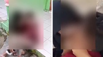 Meresahkan! Viral 2 ABG Asyik Ciuman di Depan Rumah, Tak Merasa Malu Meski Direkam Teman Sendiri