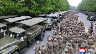 Korea Utara Mobilisasi Tentara dan Satgas untuk Perangi COVID-19