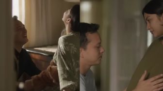 8 Kemesraan Nicholas Saputra dan Ariel tatum di Film Sayap-Sayap Patah