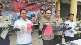 Polisi Tangkap Komplotan Pencuri Motor Modus Korban Penganiayaan di Jakarta Barat