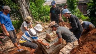 Makam Bupati Lebak ke-3 Tumenggung Prawira Kusuma Dipindahkan, Berada di Lahan PT KAI