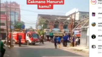 Mobil Pemadam Kebakaran Terhalang Portal Jalan di Sako, Warganet Emosi: Portal Jangan Dibuat Permanen!