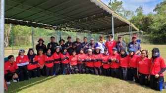 Ketua Koni Makassar Motivasi Langsung Atlet Cricket di Bali