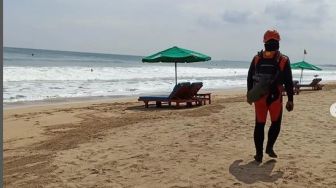 Pelajar yang Terseret Arus Di Pantai Kuta Ditemukan Sudah Menjadi Jenazah di Pinggir Pantai