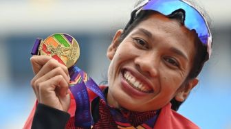 Odekta Beberkan Rahasia Usai Berhasil Rebut Emas di Nomor Lari Marathon SEA Games: Tuhan Berikan Kekuatan Sama Saya