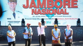 Apresiasi Jambore Nasional Kompaksi API 2022, Ganjar Berharap Indonesia Bersih dari Korupsi