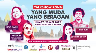 LIVE STREAMING: Launching dan Talkshow Rona, Yang Muda Yang Beragam