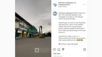 Jelang Laga Uji Coba Arema FC vs PSIS Semarang, Kondisi Stadion Kanjuruhan Justru Jadi Sorotan