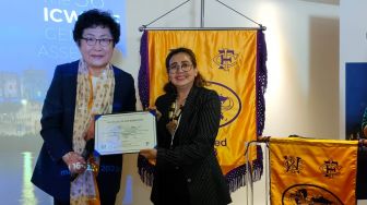 Hari Kebangkitan Nasional, Ketua Umum Inkowapi Jadi Life Membership  The International Council of Women Ke-36