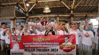 Dukung Sandiaga Uno Maju Capres 2024, Relawan Jawara Bekasi: Kerjanya Sudah Nyata