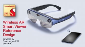 Qualcomm Kenalkan Wireless AR Smart Viewer, Desain Kacamata Baru Masuk Metaverse