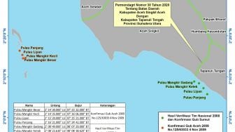 Klaim Masuk ke Wilayah Aceh, Ini Hasil Pembahasan 4 Pulau yang Masuk ke Wilayah Sumut