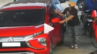 Usai Isi Bensin di SPBU, Pria Penunggang Mitsubishi Xpander Bikin Panik Petugas, Publik Sebut Tak Bertanggung Jawab