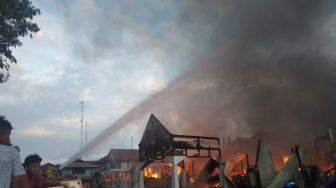 Kantor BKPSDM Kapuas Hulu Terbakar 8.013 Data Pegawai Termasuk SK CPNS Hangus Terbakar