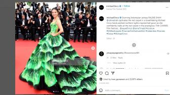 Pakai Gaun Memukau, Raline Shah Tampil Mencuri Perhatian di Festival Film Cannes 2022