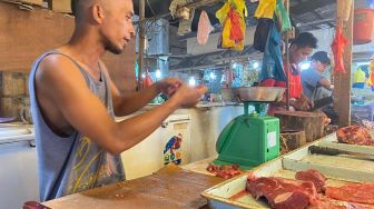 Daging Segar di Batam Terbatas Akibat PMK, Pedagang: Kemungkinan Harganya Naik Lagi