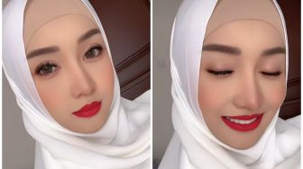 Heboh Lucinta Luna Pakai Hijab, Komentar Warganet Lucu-Lucu: Cantik Banget Ciptaan Dokter