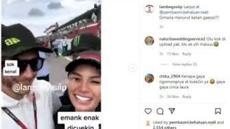 Viral Video Nikita Mirzani Dicuekin Valentino Rossi, Netizen Ngakak: SKSD!