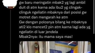 Niat Baik Ingin Peringati Seseorang yang Tarik Uang di ATM karena Ada yang Mengintai, Pria Ini Malah Tuai Rasa Malu