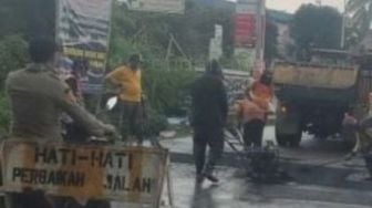 Dani Ramdan Langsung Gercep Jadi Pj Bupati Bekasi, Jalan Cikarang-Cibarusah Diperbaiki Pekan Ini