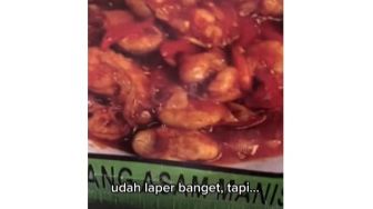 Tak Sesuai Ekspektasi, Pembeli Ngelus Dada Lihat Udang Asam Manis Pesanannya