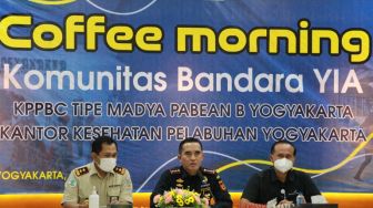 Tingkatkan Sinergi Antar Instansi, Kantor Bea Cukai Yogyakarta Gelar Coffee Morning Bersama Komunitas Bandara YIA