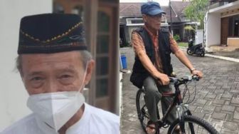 Kisah Pria Kendarai Mobil Tak Berani Salip Buya Syafii yang Mengayuh Sepeda