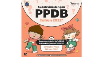 Ini Jadwal Pendaftaran PPDB PAUD, SLB, PKBM DKI Jakarta 2022, Segera Dibuka!