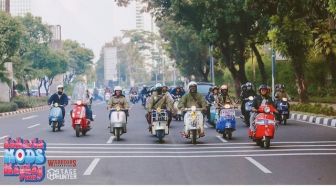 Pencinta Vespa-Lambretta di Ibu Kota, Mari Jumpa Sabtu Ini di Jakarta Mods Mayday