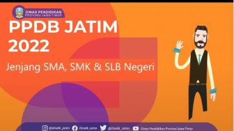 Jadwal PPDB Jatim 2022 SMA-SMK, Seluruh Tahapan Dilakukan Secara Online