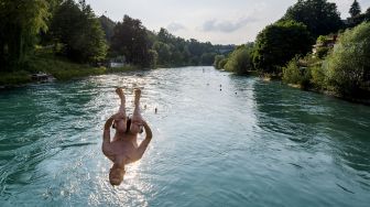 Begini Penampakan Sungai Aare Swiss, Lokasi Anak Ridwan Kamil Hilang