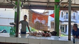 Sapi Terserang PMK, Omzet Penjual Daging di Babar Turun Drastis