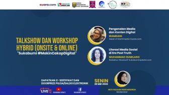 Sukabumi Makin Cakap Digital Hari Ini Berlangsung di Kampus Nusa Putra, Ajak Anak Muda Terus Produktif dengan Internet