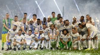 Real Madrid Rayakan Pesta Kemenangan Usai Juara Liga Champions