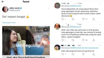 Ramai Momen Sisca Kohl Bagikan Uang pada Bocah, Wajah dan Nominalnya Diblur, Netizen Respect