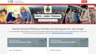 PPDB Jateng 2022 Dibuka Hari Ini, Cek Jadwal dan Cara Daftar di ppdb.jatengprov.go.id