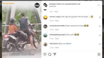 Diduga Bertengkar, Pria dan Wanita Ini Terlibat Cekcok di Tengah Hujan, Warganet: Dingin Sampai ke Tulang